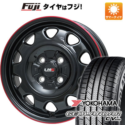 【新品 軽自動車】ハスラー 夏タイヤ ホイール4本セット 165/60R15 ヨコハマ ジオランダー CV G058 レアマイスター LMG OFF-STYLE 15インチ