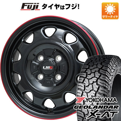 【新品 軽自動車】軽トラ 夏タイヤ ホイール4本セット 145R14C ヨコハマ ジオランダー X AT G016 85/83Q レアマイスター LMG OFF STYLE 14インチ :fuji 27501 119773 30529 30529:フジコーポレーション