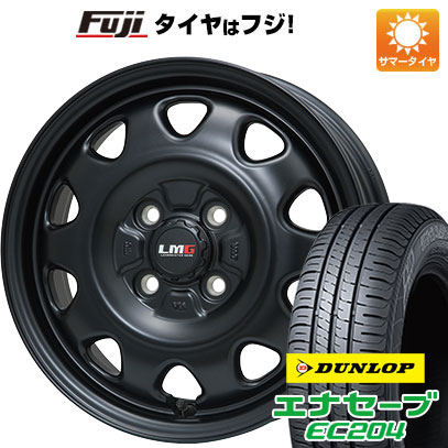 【新品 軽自動車】ソリオ ハスラー 夏タイヤ ホイール4本セット 165/70R14 ダンロップ エナセーブ EC204 レアマイスター LMG OFF-STYLE 14インチ｜fujicorporation