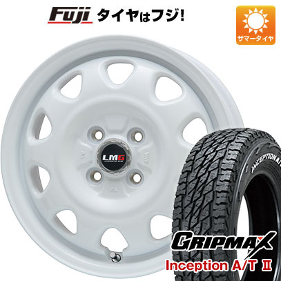 新品 ハスラー デリカミニ(4WD) サマータイヤ ホイール4本セット 165/60R15 GRIPMAX インセプション A/TII RWL(限定) レアマイスター LMG OFF STYLE 15インチ :fuji 21761 120574 42828 42828:フジコーポレーション