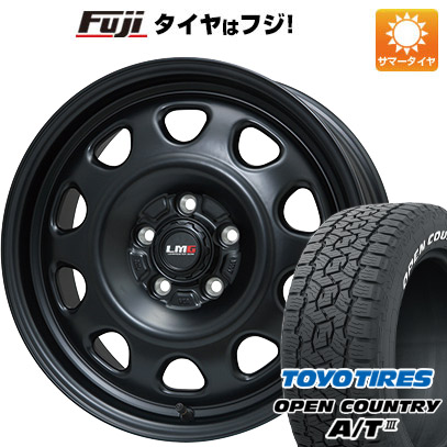 【新品国産5穴114.3車】 夏タイヤ ホイール４本セット 225/65R17 トーヨー オープンカントリー A/T III RWL/RBL レアマイスター LMG OFF-STYLE  17インチ｜fujicorporation