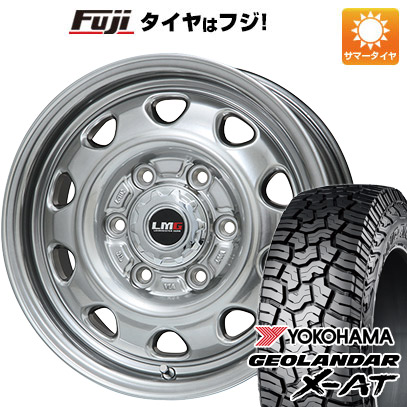 【新品】ハイエース200系 夏タイヤ ホイール4本セット 195/80R15 107/105N ヨコハマ ジオランダー X AT G016 OWL レアマイスター LMG OFF STYLE 15インチ :fuji 2185 124977 41321 41321:フジコーポレーション