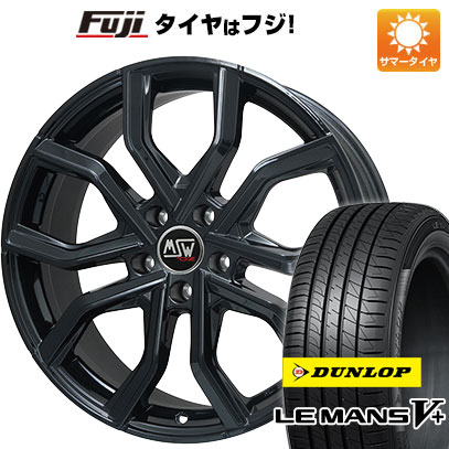 【新品国産5穴114.3車】 夏タイヤ ホイール4本セット 245/40R20 ダンロップ ルマン V+(ファイブプラス) MSW by OZ Racing MSW 41(グロスブラック) 20インチ :fuji 1461 124352 40709 40709:フジコーポレーション