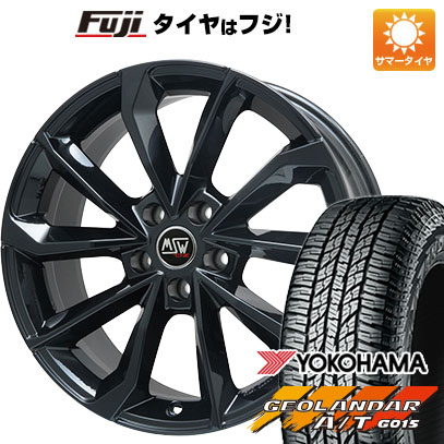 【新品国産5穴114.3車】 夏タイヤ ホイール4本セット 235/55R19 ヨコハマ ジオランダー A/T G015 RBL MSW by OZ Racing MSW 42(グロスブラック) 19インチ :fuji 1121 123615 28522 28522:フジコーポレーション