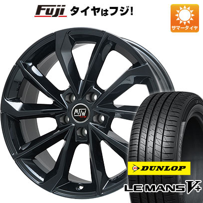 【新品国産5穴114.3車】 夏タイヤ ホイール４本セット 235/40R18 ダンロップ ルマン V+(ファイブプラス) MSW by OZ Racing MSW 42(グロスブラック) 18インチ :fuji 15681 123614 40705 40705:フジコーポレーション