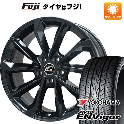 【新品国産5穴114.3車】 夏タイヤ ホイール４本セット 225/40R18 ヨコハマ エイビッド エンビガーS321 MSW by OZ Racing MSW 42(グロスブラック) 18インチ :fuji 1131 123614 38559 38559:フジコーポレーション