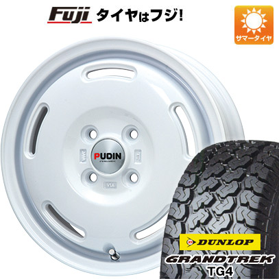 GRANDTREK 【新品 軽自動車】軽トラ 軽バン 夏タイヤ ホイール4本