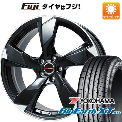 【新品国産5穴114.3車】 夏タイヤ ホイール4本セット 215/60R16 ヨコハマ ブルーアース XT AE61 プレミックス ヴェランV 16インチ｜fujicorporation