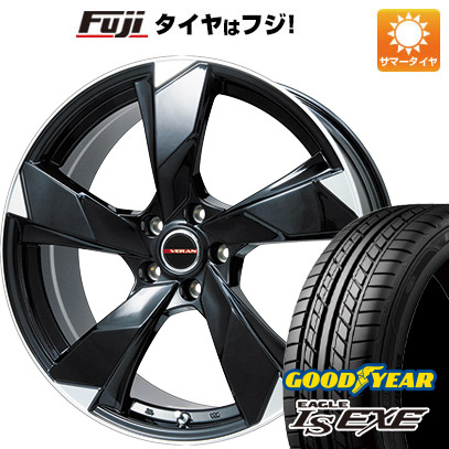 【新品国産5穴114.3車】 夏タイヤ ホイール4本セット 215/55R17 グッドイヤー イーグル エルエス エグゼ(限定) プレミックス ヴェランV 17インチ :fuji 1841 119922 31590 31590:フジコーポレーション