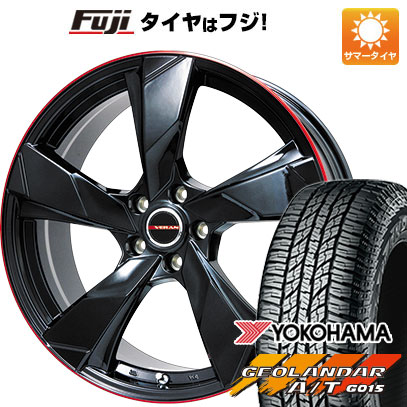 クーポン配布中 【新品国産5穴114.3車】 夏タイヤ ホイール4本セット 225/55R18 ヨコハマ ジオランダー A/T G015 RBL プレミックス ヴェランV 18インチ :fuji 1321 119931 23760 23760:フジコーポレーション