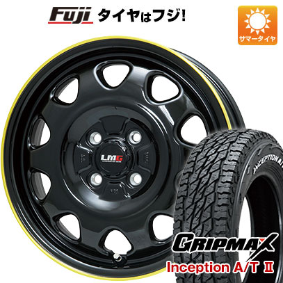 新品 ハスラー デリカミニ(4WD) サマータイヤ ホイール4本セット 165/60R15 GRIPMAX インセプション A/TII RWL(限定) レアマイスター LMG OFF STYLE 15インチ :fuji 21761 120560 42828 42828:フジコーポレーション