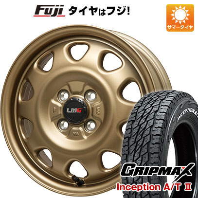 新品 ハスラー デリカミニ(4WD) サマータイヤ ホイール4本セット 165/60R15 GRIPMAX インセプション A/TII RWL(限定) レアマイスター LMG OFF STYLE 15インチ :fuji 21761 124968 42828 42828:フジコーポレーション