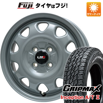 新品 ハスラー デリカミニ(4WD) サマータイヤ ホイール4本セット 165/60R15 GRIPMAX インセプション A/TII RWL(限定) レアマイスター LMG OFF STYLE 15インチ :fuji 21761 120567 42828 42828:フジコーポレーション