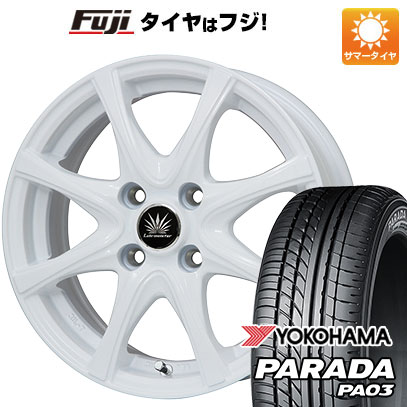 PARADA PA03 - 【新品 軽自動車】夏タイア 銀輪4本仕かける 165/55R14 ヨコハマ 黒いこと水茎の跡 95/93N プレ入り合わせる アマルフィV Jr 14in
