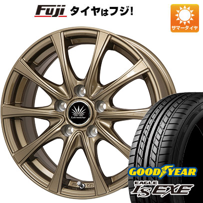 【新品国産5穴100車】 夏タイヤ ホイール4本セット 205/50R17 グッドイヤー イーグル エルエス エグゼ(限定) プレミックス アマルフィV Jr(ブロンズ) 17インチ :fuji 1671 124961 31689 31689:フジコーポレーション