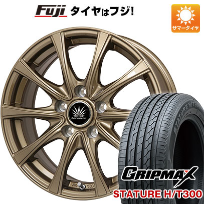 【新品国産5穴114.3車】 夏タイヤ ホイール4本セット 225/65R17 グリップマックス スタチャー H/T300 BSW（限定） プレミックス アマルフィV Jr 17インチ :fuji 2182 124961 40203 40203:フジコーポレーション