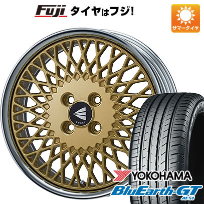 【新品国産4穴100車】 夏タイヤ ホイール４本セット 205/45R17 ヨコハマ ブルーアース GT AE51 エンケイ ネオクラシック メッシュ4 ネオ 17インチ｜fujicorporation