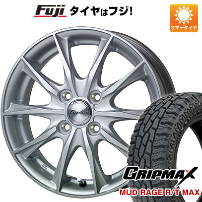 新品 N BOX タント スペーシア 夏タイヤ ホイール４本セット 155/65R14 グリップマックス マッドレイジR/T MAX RBL(限定) エクシーダー E06 14インチ :fuji 21721 150309 33228 33228:フジコーポレーション