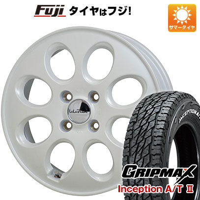 【新品 軽自動車】タフト ソリオ サマータイヤ ホイール4本セット 165/65R15 GRIPMAX インセプション A/TII RWL ホットスタッフ ララパーム オーバル 15インチ :fuji 21761 128960 42829 42829:フジコーポレーション