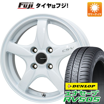 【新品 軽自動車】N-BOX タント ワゴンR 夏タイヤ ホイール4本セット 155/65R14 ダンロップ エナセーブ RV505 レアマイスター CS-V 14インチ