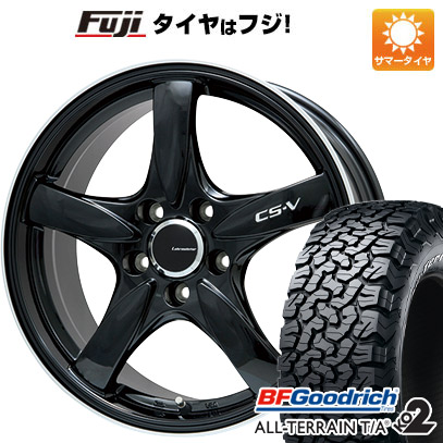 【新品国産5穴114.3車】 夏タイヤ ホイール4本セット 225/65R17 BFグッドリッチ オールテレーンT/A KO2 RBL レアマイスター CS V 17インチ :fuji 2182 128674 23750 23750:フジコーポレーション