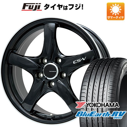 クーポン配布中 【パンク保証付】【新品国産5穴114.3車】 夏タイヤ ホイール4本セット 215/55R17 ヨコハマ ブルーアース RV 03 レアマイスター CS V 17インチ :fuji 1841 128674 36875 36875:フジコーポレーション