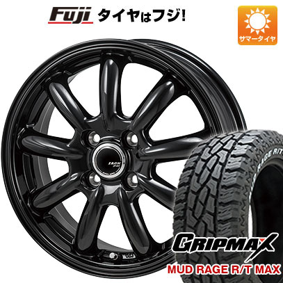 新品 ハスラー デリカミニ(4WD) 夏タイヤ ホイール４本セット 165/60R15 グリップマックス マッドレイジR/T MAX RWL(限定) モンツァ ZACK JP 209 15インチ :fuji 21761 151417 32787 32787:フジコーポレーション