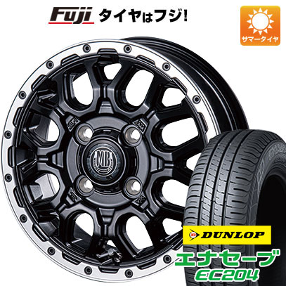 クーポン配布中 【新品国産4穴100車】 夏タイヤ ホイール4本セット 195/50R16 ダンロップ エナセーブ EC204 インターミラノ MUD BAHN XR 800M 16インチ :fuji 1502 128045 25564 25564:フジコーポレーション