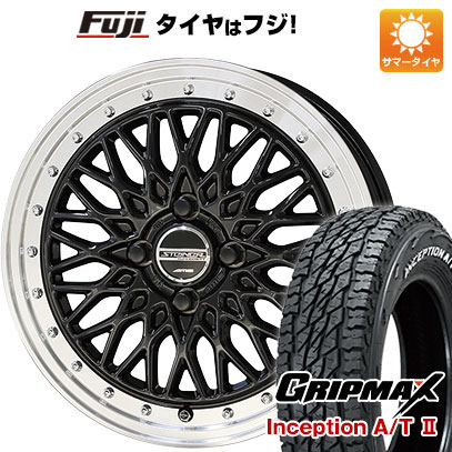 【新品国産4穴100車】 夏タイヤ ホイール４本セット 185/60R15 グリップマックス インセプション A/TII RWL(限定) 共豊 シュタイナー FTX 15インチ :fuji 1901 137174 43064 43064:フジコーポレーション