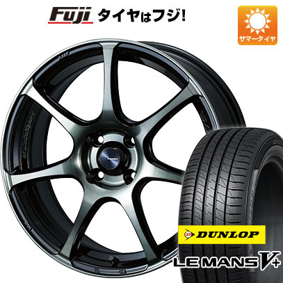 【新品 軽自動車】エブリイワゴン 夏タイヤ ホイール4本セット 165/50R15 ダンロップ ルマン V+(ファイブプラス) ウェッズ ウェッズスポーツ SA 75R 15インチ :fuji 21761 136888 40644 40644:フジコーポレーション