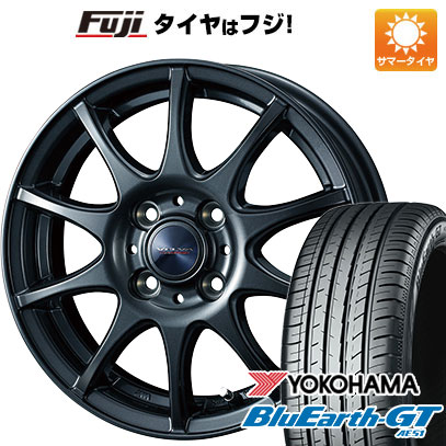 クーポン配布中 【新品国産4穴100車】 夏タイヤ ホイール4本セット 195/45R16 ヨコハマ ブルーアース GT AE51 ウェッズ ヴェルバ チャージ 16インチ :fuji 189 126880 28558 28558:フジコーポレーション