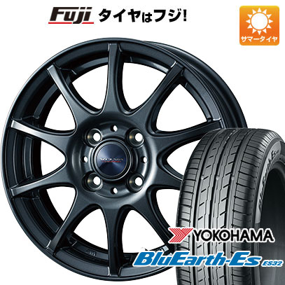 クーポン配布中 【新品国産4穴100車】 夏タイヤ ホイール４本セット 195/55R15 ヨコハマ ブルーアース ES32 ウェッズ ヴェルバ チャージ 15インチ :fuji 1848 126877 35508 35508:フジコーポレーション