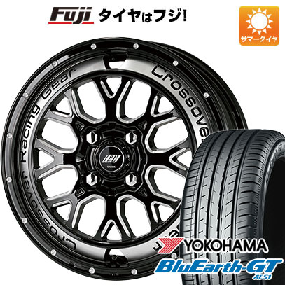 【新品 軽自動車】N-BOX タント スペーシア 夏タイヤ ホイール４本セット 165/55R15 ヨコハマ ブルーアース GT AE51 ワーク クラッグ CKV 15インチ｜fujicorporation