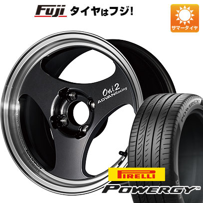 クーポン配布中 【新品国産4穴100車】 夏タイヤ ホイール4本セット 195/55R15 ピレリ パワジー YOKOHAMA アドバンレーシング ONI2 15インチ :fuji 1848 137622 37000 37000:フジコーポレーション