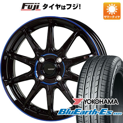 クーポン配布中 【新品国産4穴100車】 夏タイヤ ホイール4本セット 185/55R15 ヨコハマ ブルーアース ES32 HOT STUFF ジースピード P 05R 15インチ :fuji 1846 146455 35507 35507:フジコーポレーション