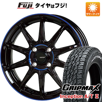 【新品国産4穴100車】 夏タイヤ ホイール４本セット 185/60R15 グリップマックス インセプション A/TII RWL(限定) ホットスタッフ ジースピード P 05R 15インチ :fuji 1901 146455 43064 43064:フジコーポレーション