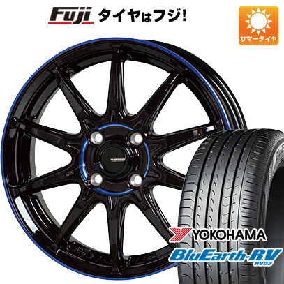 【パンク保証付】【新品国産4穴100車】 夏タイヤ ホイール4本セット 185/60R15 ヨコハマ ブルーアース RV 03 HOT STUFF ジースピード P 05R 15インチ :fuji 1901 146455 36888 36888:フジコーポレーション