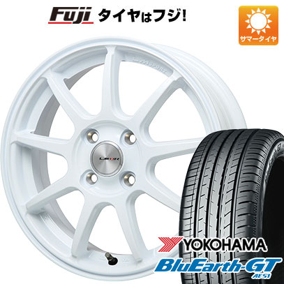 【新品国産4穴100車】 夏タイヤ ホイール4本セット 185/60R16 ヨコハマ ブルーアース GT AE51 レアマイスター LMスポーツLM QR ホワイト 16インチ :fuji 13442 137324 33212 33212:フジコーポレーション