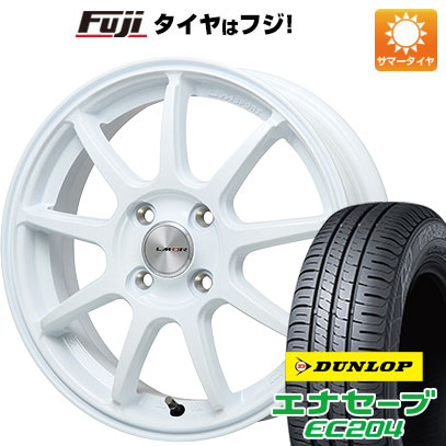 【新品 軽自動車】夏タイヤ ホイール4本セット 165/50R16 ダンロップ エナセーブ EC204 レアマイスター LMスポーツLM-QR 16インチ｜fujicorporation