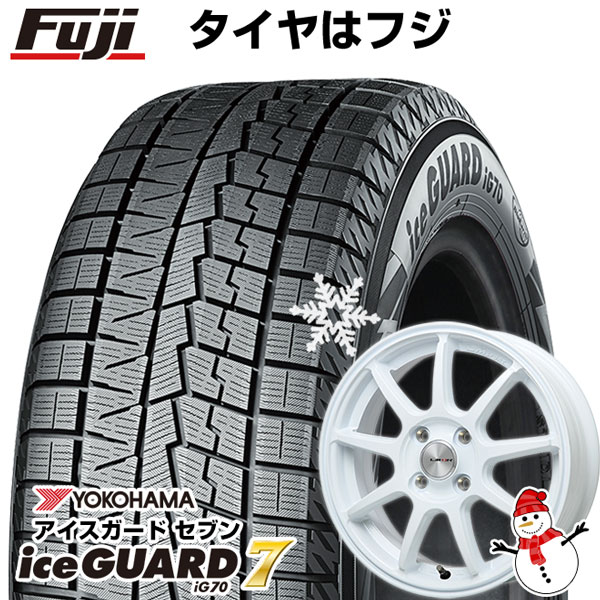 【パンク保証付】【新品国産4穴100車】 スタッドレスタイヤ ホイール4本セット 185/65R15 ヨコハマ アイスガード セブンIG70 LMスポーツLM-QR 15インチ｜fujicorporation