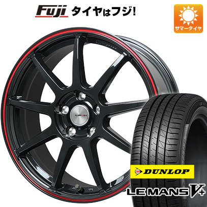 クーポン配布中 【新品国産5穴100車】 夏タイヤ ホイール4本セット 215/45R17 ダンロップ ルマン V+(ファイブプラス) レアマイスター LMスポーツLM QR 17インチ :fuji 1674 137327 40682 40682:フジコーポレーション