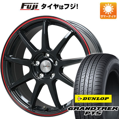 クーポン配布中 【新品国産5穴114.3車】 夏タイヤ ホイール4本セット 215/65R16 ダンロップ グラントレック PT5 レアマイスター LMスポーツLM QR 16インチ :fuji 1310 137325 40814 40814:フジコーポレーション