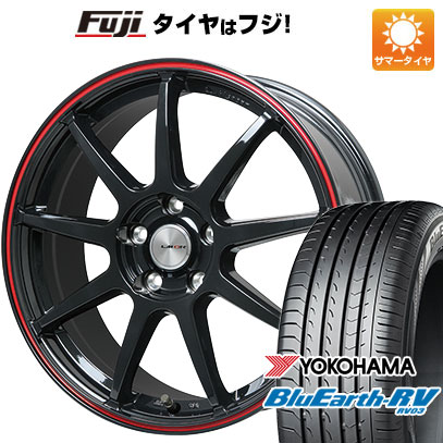 【パンク保証付】【新品国産5穴100車】 夏タイヤ ホイール4本セット 205/50R17 ヨコハマ ブルーアース RV 03 レアマイスター LMスポーツLM QR 17インチ :fuji 1671 137327 39075 39075:フジコーポレーション