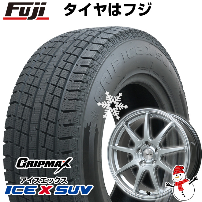 【新品国産5穴114.3車】 スタッドレスタイヤ ホイール4本セット 225/60R18 グリップマックス アイスX SUV BSW(限定) レアマイスター LMスポーツLM QR 18インチ : fuji 4321 137330 42750 42750 : フジコーポレーション