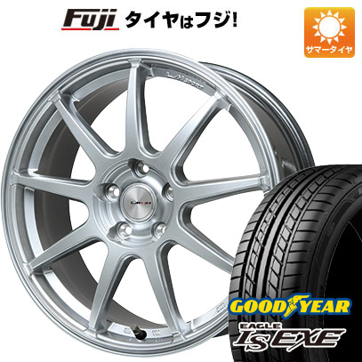 【新品国産5穴114.3車】 夏タイヤ ホイール4本セット 215/50R17 グッドイヤー イーグル エルエス エグゼ(限定) レアマイスター LMスポーツLM QR 17インチ :fuji 1842 137328 31589 31589:フジコーポレーション