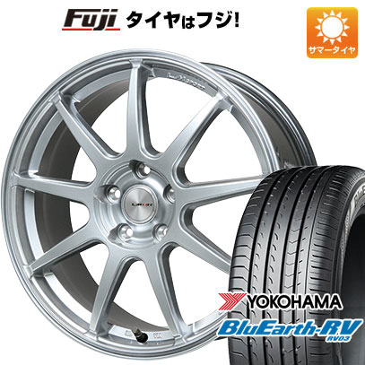 【パンク保証付】【新品国産5穴100車】 夏タイヤ ホイール4本セット 205/50R17 ヨコハマ ブルーアース RV 03 レアマイスター LMスポーツLM QR 17インチ :fuji 1671 137328 39075 39075:フジコーポレーション