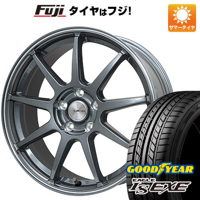 【新品国産5穴114.3車】 夏タイヤ ホイール4本セット 225/55R17 グッドイヤー イーグル エルエス エグゼ(限定) レアマイスター LMスポーツLM QR 17インチ :fuji 1861 137345 32119 32119:フジコーポレーション