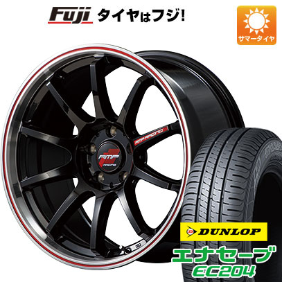 クーポン配布中 【新品国産5穴114.3車】 夏タイヤ ホイール4本セット 225/50R18 ダンロップ エナセーブ EC204 MID RMP レーシング R10 18インチ :fuji 1301 137580 25554 25554:フジコーポレーション