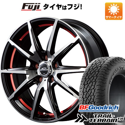 【新品国産5穴114.3車】 夏タイヤ ホイール4本セット 225/60R18 BFグッドリッチ トレールテレーンT/A ORBL MID シュナイダー RX02 18インチ :fuji 1341 137607 36811 36811:フジコーポレーション