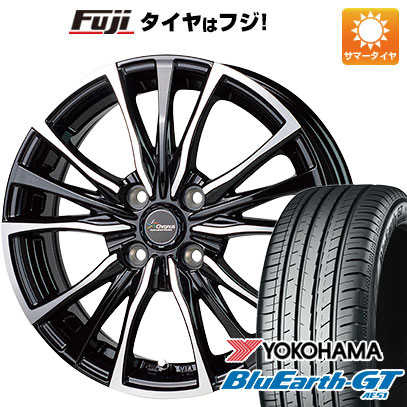 クーポン配布中 【新品国産4穴100車】 夏タイヤ ホイール4本セット 205/50R16 ヨコハマ ブルーアース GT AE51 ホットスタッフ クロノス CH 110 16インチ :fuji 2081 146316 28562 28562:フジコーポレーション